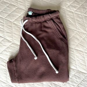 Waffle joggers from aerie